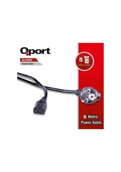 Qport Q-POW5 PC Power Kablosu