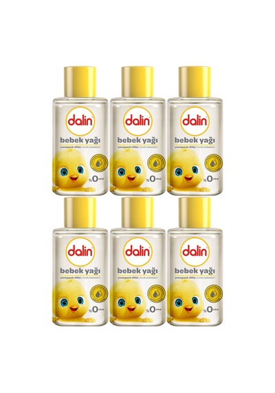 Dalin Bebek Yağı 50ml Klasik Mini 6 Lı Set