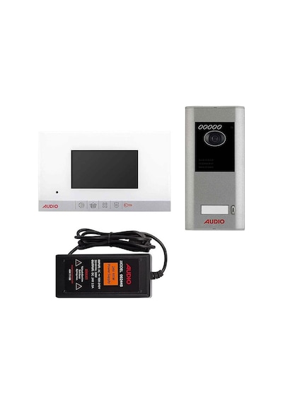AUDIO 001460 4.3'' GÖRÜNTÜLÜ BEYAZ BUS PLUS VİLLA SET