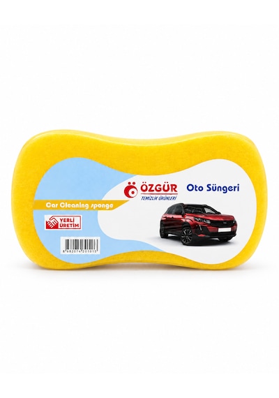 Profesyonel Oto Yıkama Süngeri Büyük Boy, Yumuşak Ve Çizmez