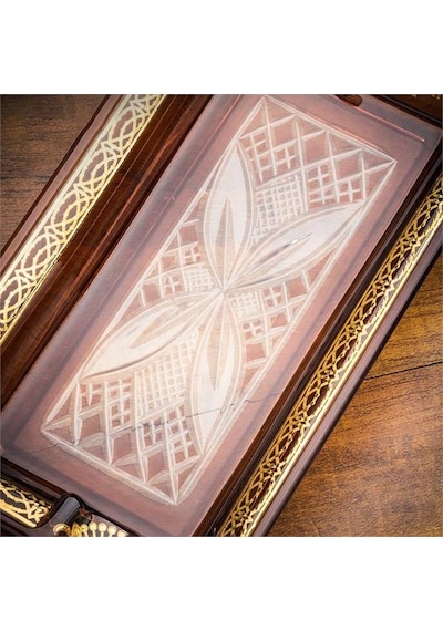 Lubinski Elegant Wings İkili Dikdörtgen Puro Küllüğü Kahve Lb-874