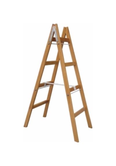 Ev Tipi / A Tipi Ahşap Merdiven 2 Basamaklı-Ev Tipi Ahşap
