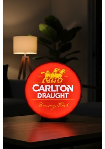 Carlton Draught Tasarımlı Dekoratif Aydınlatma Çok Renkli