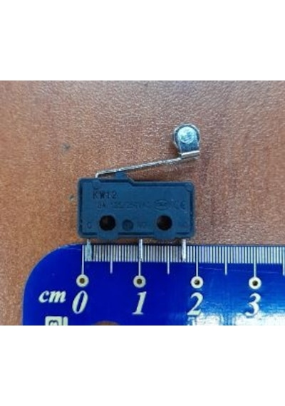 Micro Switch Lehim Bacak Makaralı 5A/250Vac