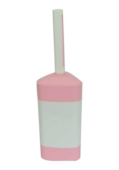 Plastik Elegant Muhafazalı Tuvalet Klozet Fırça Takımı Karışık Renk Zp-150 Çok Renkli