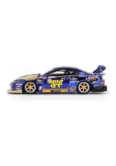 1/64 Model Araç S15 Sılvıa Team Mını Gt Liberty Walk 2025 Formula Drift Halloween Special