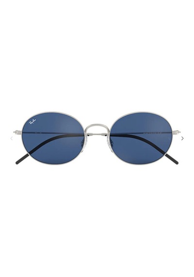 Ray-Ban Rb3594 911680 Oval Mavi Güneş Gözlüğü
