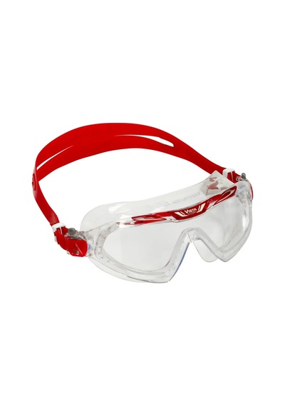 Aquasphere Vista Xp Şeffaf Lens Kırmızı Yüzücü Gözlüğü Beyaz