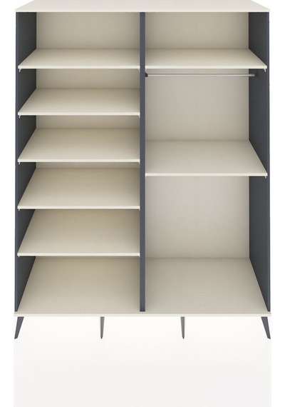 Kronos Gardrop 7 Raflı 2 Askılı 176x59x221 Antrasit-aytaşı Aytaşı Kronos Gardrop 7 Raflı 2 Askılı 176x59x221 Antrasit-aytaşı Aytaşı