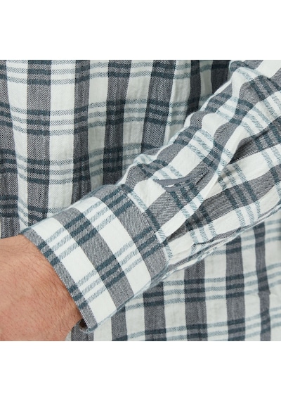 Nautica Erkek Yeşil Kareli Classic Fit Gömlek Desenli W57417t Yeşil