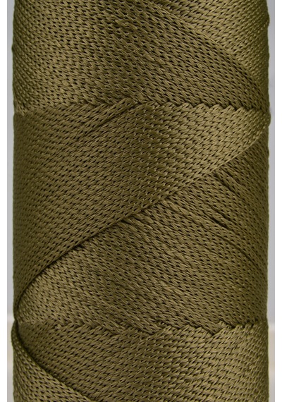 Sensy 2 Mm - 200 Gr Polyester Makrome Ipi Haki 230 M Polyester Makrome Ip Supla Ip Ve Çanta Ipliği