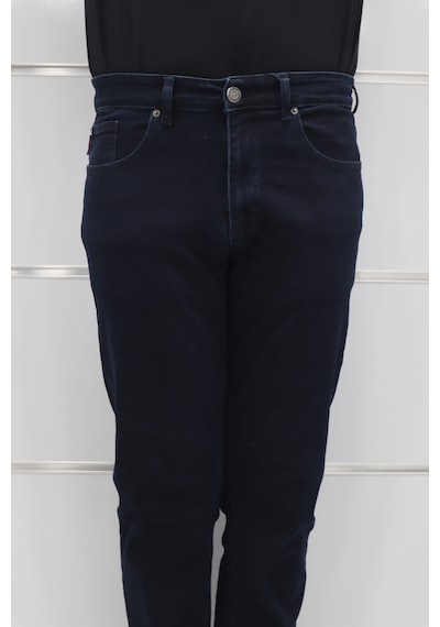 Dmctekstil Erkek Koyu Lacivert Yüksek Bel Rahat Kesim Boru Paça Büyük Beden Jean Pantolon Dmctekstil Erkek Koyu Lacivert Yüksek Bel Rahat Kesim Boru Paça Büyük Beden Jean Pantolon
