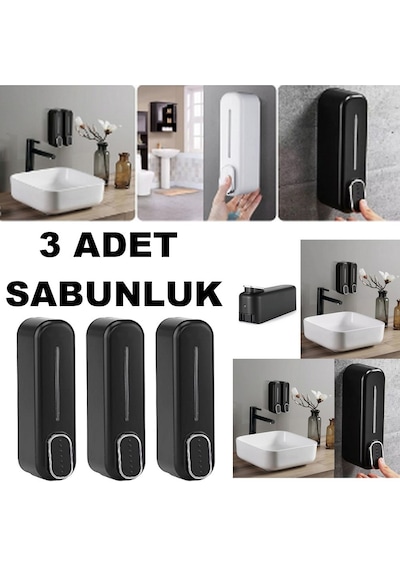 Duşakabin içi Sabunluk Duvara Monte Manuel Sabunluk 350 Ml
