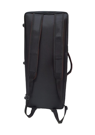 Profesyonel Evalı Kumaş Gigbag Çiftli Kemençe Kılıfı - Siyah Renk - Su Geçirmez