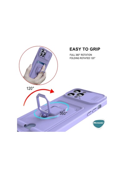 Xiaomi Poco M3 İçin Kılıf Multifunction Silicone Siyah Poco M3 İle Uyumlu Kılıf - Siyah