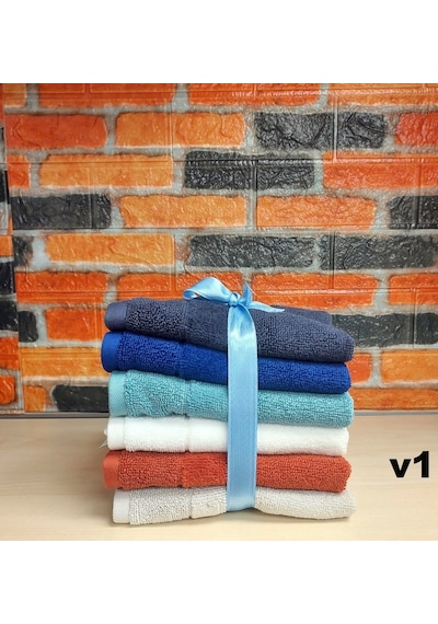 Özdilek Svv Border -6 Lı- Kalın & Yumuşak Mutfak Havlusu 33x33 - V1 Beyaz
