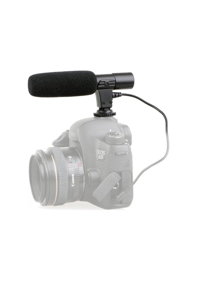 Dslr Makine Ve Video Kamera İçin Stereo Mikrofon Mic-01