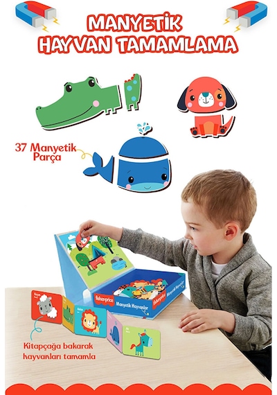 Fisher-price Fisher Price Manyetik Tablet Hayvan Tamamlama Dıy-fp2878