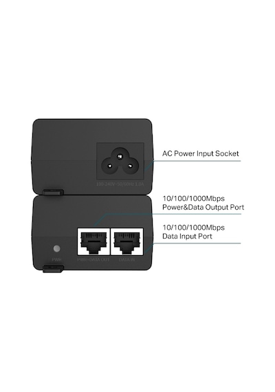 Tp-lınk Omada Tl-poe160s 48volt 30watt Poe Adaptör
