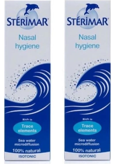 Sterimar Deniz Suyu Burun Spreyi 50 Ml-2 Adet - Skt:01/2027