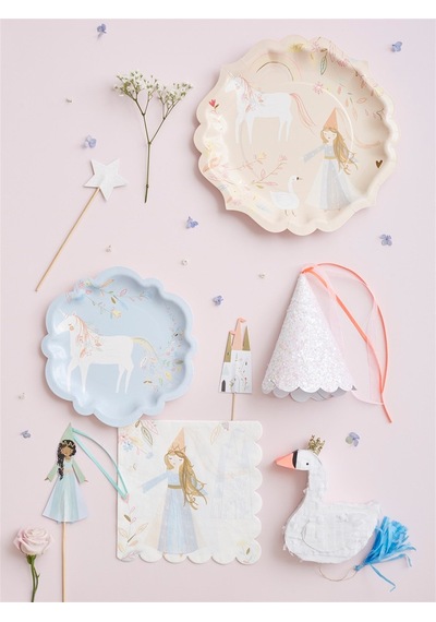 Meri Meri - Magical Princess Cake Toppers - Büyülü Prenses Pasta Süsleri Tüm Yaşlar