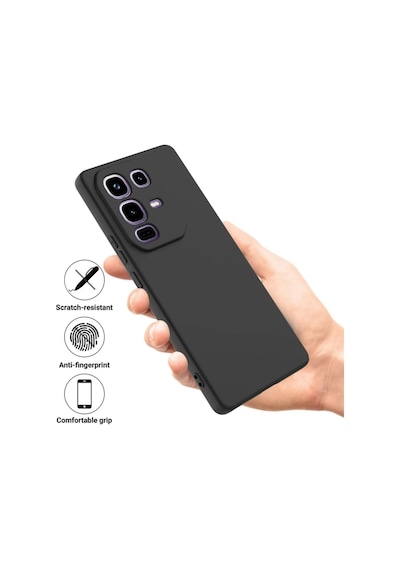 Infinix Note 50 Pro Uyumlu Silikon Kılıf - Kamera Korumalı Esnek Pastel Renk Kapak - Pembe