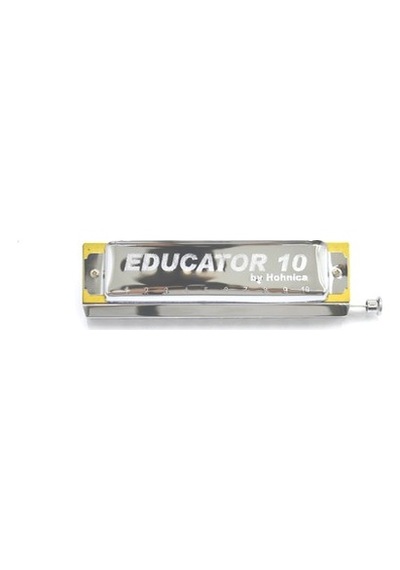 Hohner Educator 10 Delik Chromatik Pompalı Mızıka-çantalı