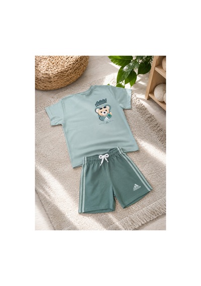 Uğur Bebe Kız Çocuk Ayıcık Baskılı Şortlu Takım %100 Pamuk Yazlık Takım Mint Yeşili Kısa Kollu Tişört Şort İkili Set Mint Yeşili Mint Yeşili Uğur Bebe Kız Çocuk Ayıcık Baskılı Şortlu Takım %100 Pamuk Yazlık Takım Mint Yeşili Kısa Kollu Tişört Şort İkili Set Mint Yeşili Mint Yeşili