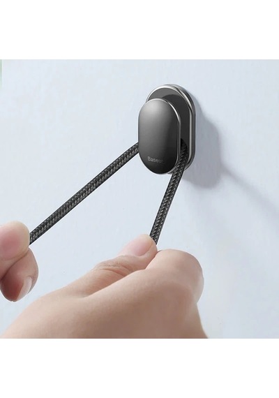 Baseus Small Shell Car Mount Holder 4parça Araç İçi Tutucutoparlayıcı- 5775 Siyah