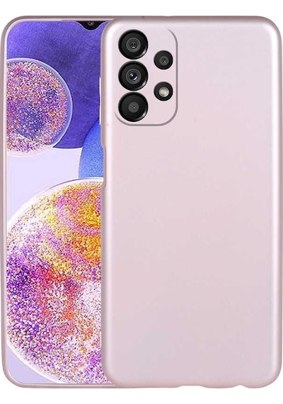 Zore Galaxy Uyumlu A23 Kılıf Premier Silikon Kapak - Kırmızı Kirmizi