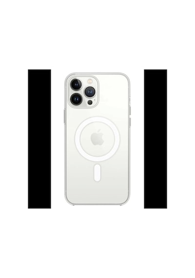 Newface Apple iPhone Uyumlu 14 Pro Max Kılıf Magneticsafe Şeffaf Silikon