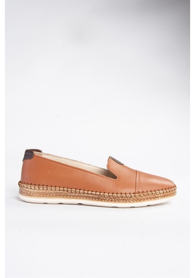 Fox Shoes P555000103 Taba Hakiki Deri Günlük Kadın Ayakkabı Taba-hakiki Deri Taba