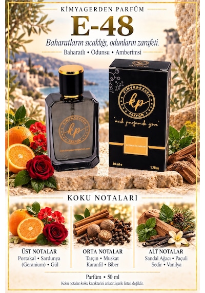 KP E-48 Erkek Parfüm EDP 50 ML