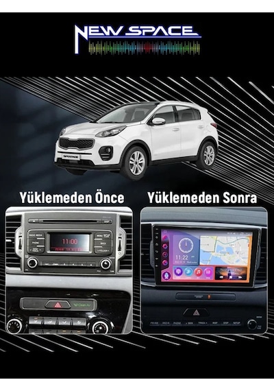 Kia Sportage New Android 4gb Ram 64gb Rom 8 Çekirdek Carplay Multimedya