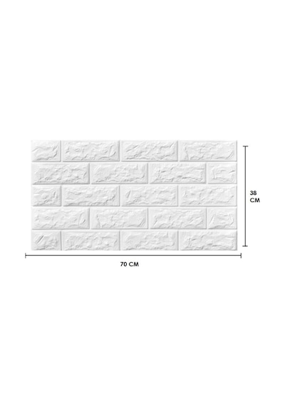 Renkli Duvarlar Kendinden Yapışkanlı Duvar Kağıdı 70 x 38 CM 0.26 m2