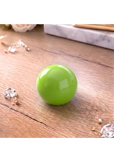 8 Adet Sert Plastik Düğme Yuvarlak Top Yeşil Dolap Mobilya Mutfak Dolabı Çekmece Kulbu Kulpu Kulplar