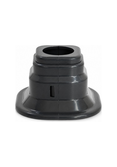 Antrasit Kare Plastik Havlupan Radyatör 2 Cm Boru Gizleme Kapama Aparatı 6,5 Cm Diğer