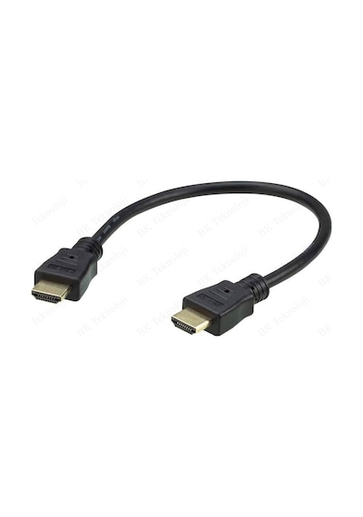 30 cm 24K Gold Plated Full HD Kısa HDMI Kablo