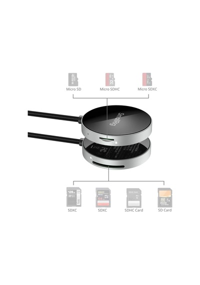 Smallrig 4869 Sd 3.0 / Micro Sd Kart Hafıza Kartı Okuyucu