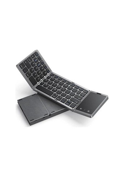 Seenda Seeda Katlanabilir Bluetooth Klavye Gri