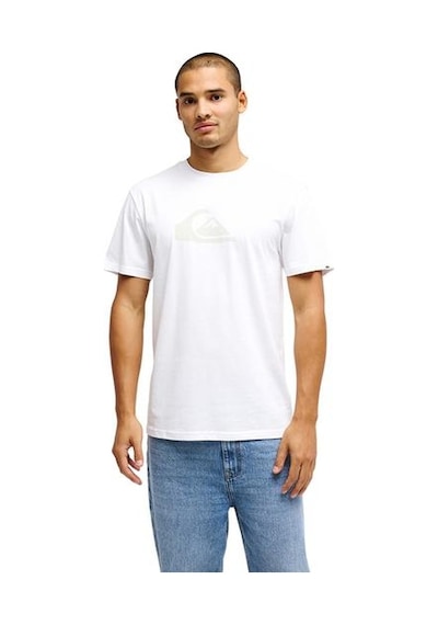 Quiksilver Ev Comp Logo Erkek Beyaz Tişört