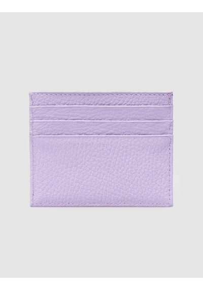 Cabani %100 Hakiki Deri Lila Unisex Kartlık Lila