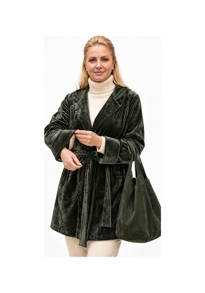 Lila Mare Tekstil Suni Süet, Kapşonlu, Yağmur Geçirmez Haki Özel Tasarım Kaban Yeşil Yeşil Lila Mare Tekstil Suni Süet, Kapşonlu, Yağmur Geçirmez Haki Özel Tasarım Kaban Yeşil Yeşil