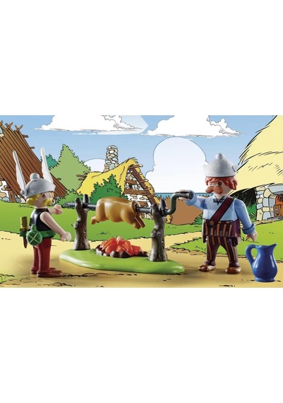 Orjinal Playmobil Asteriks Büyük Köy Festivali Oyun Seti Playmobil 70931