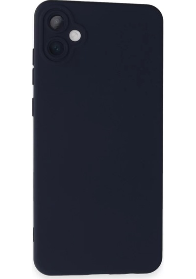 Newface Samsung Galaxy A05 Kılıf Nano İçi Kadife Silikon - Lacivert
