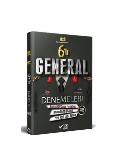 6 Lı Msü General Denemeleri - 2024 Alımlarına Özel Hazırlık -tama