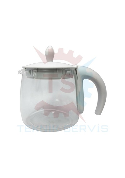 Arçelik Uyumlu K 3282 C Çaycı Çay Makinesi Cam Demlik (Filtresiz)