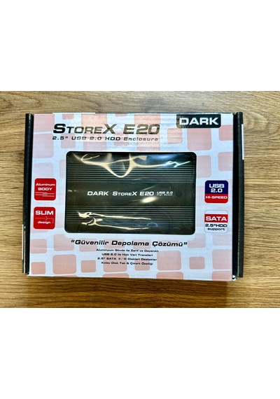 Usb 2.0 İde Harici Harddisk Kutusu Ide 2.5 İnç Kutu Hdd Case Dark