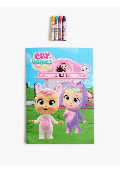 Koton Cry Babies Lisanslı Çok Renkli Boyama Seti Pembe 7wak70348aa