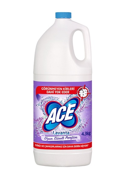 3 Adet Ace Çamaşır Suyu 4 L Lavanta Tekli